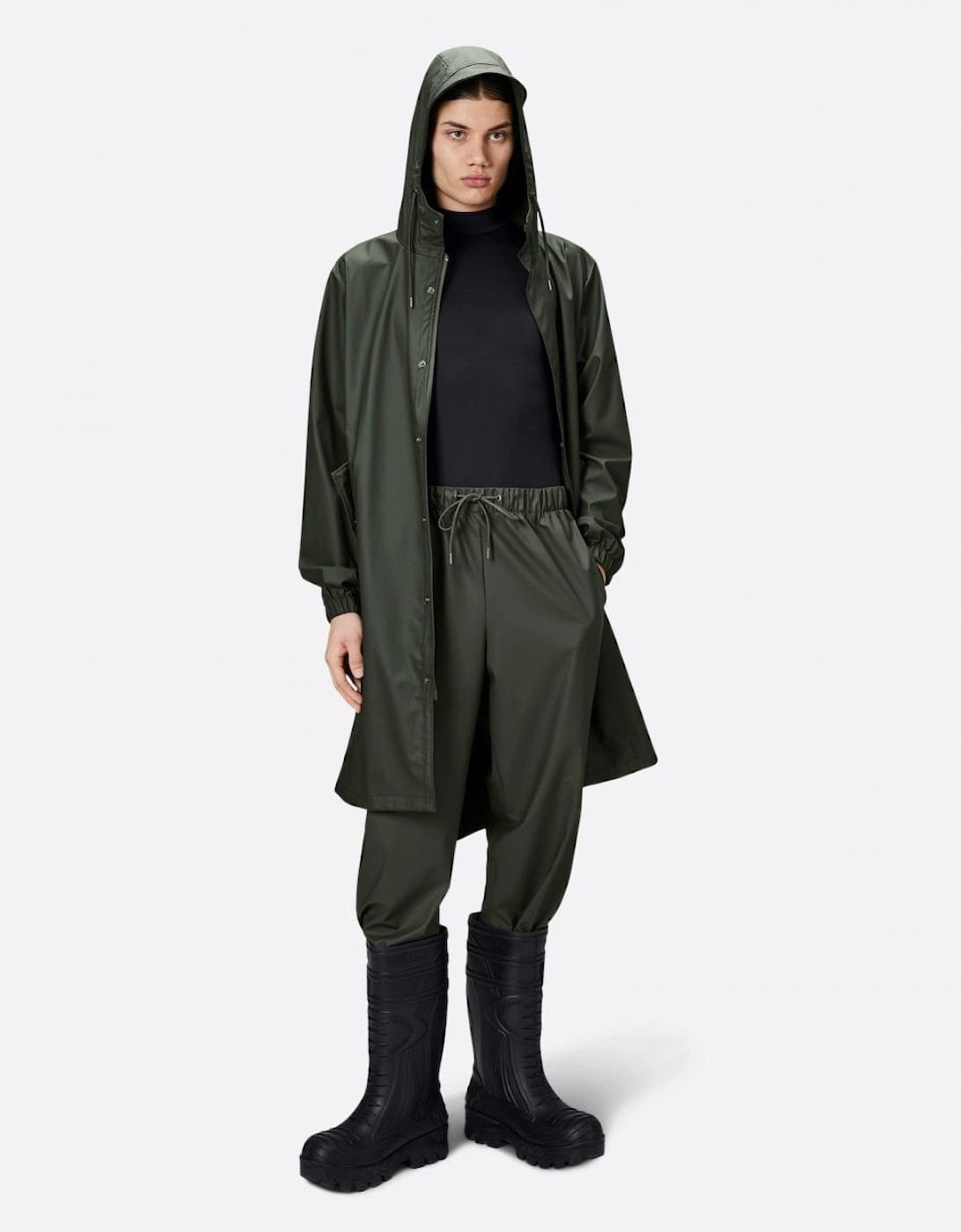 Unisex Fishtail Parka - 03 Green