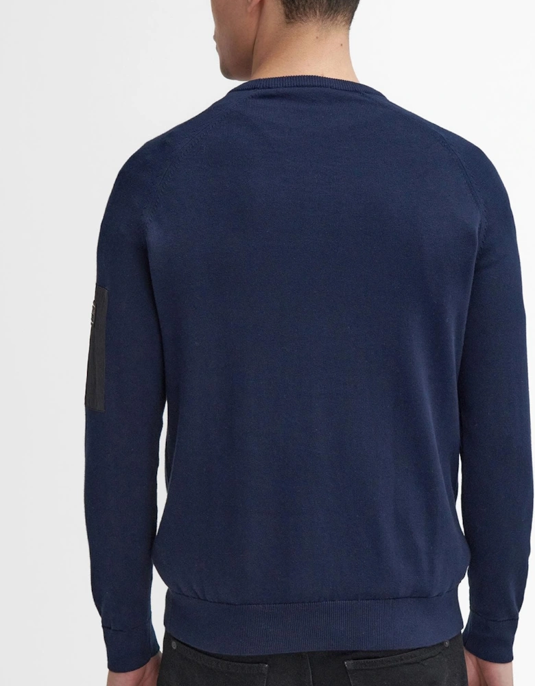 Blades Mens Cotton Crew Neck Jumper