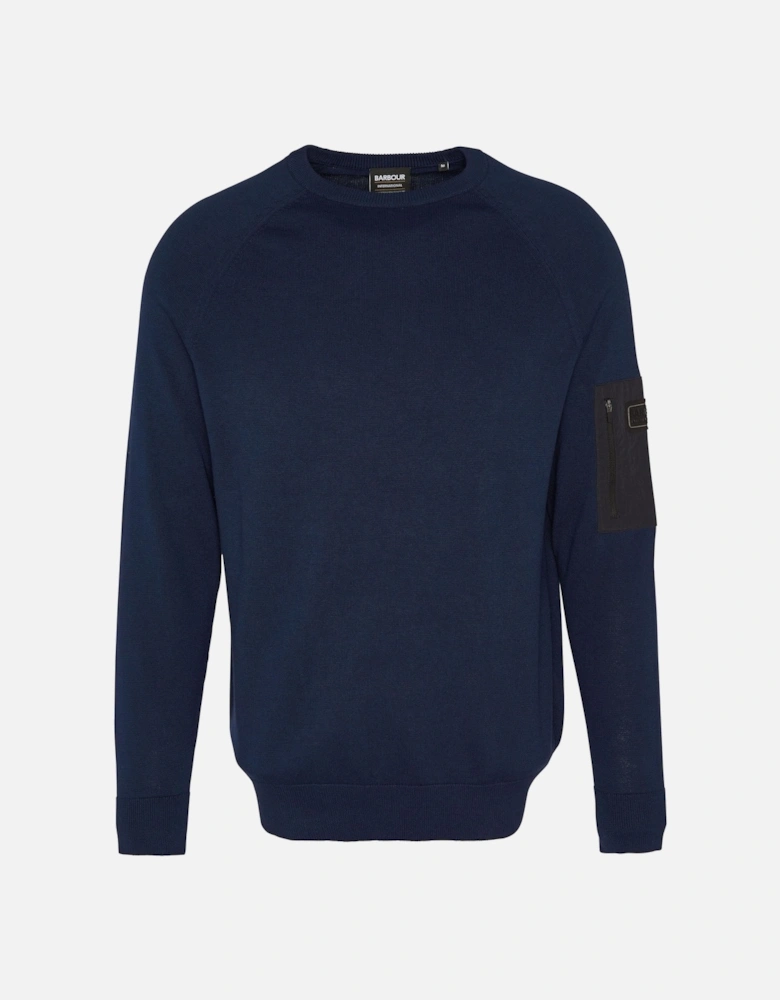 Blades Mens Cotton Crew Neck Jumper