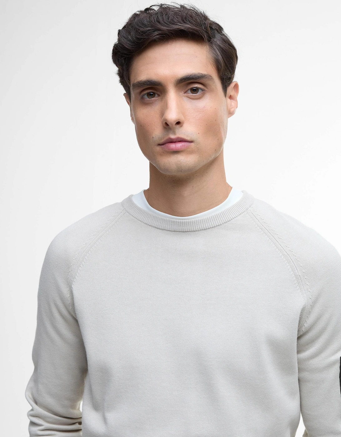 Blades Mens Cotton Crew Neck Jumper