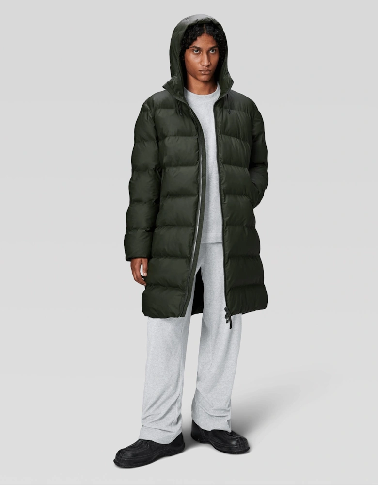 Alta Long Unisex Puffer Jacket - 03 Green