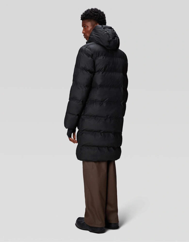 Alta Long Unisex Puffer Jacket - 01 Black