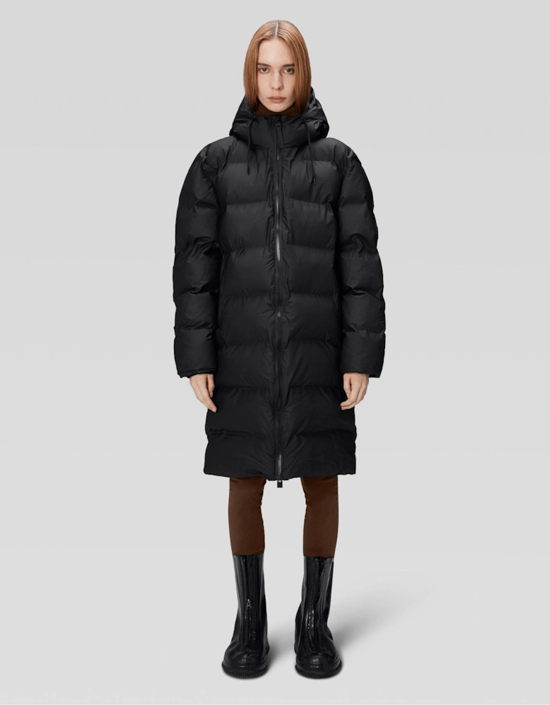 Alta Long Unisex Puffer Jacket - 01 Black