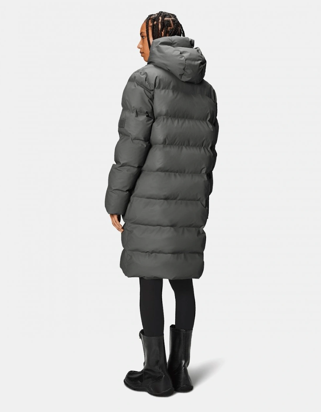 Alta Long Unisex Puffer Jacket - 13 Grey