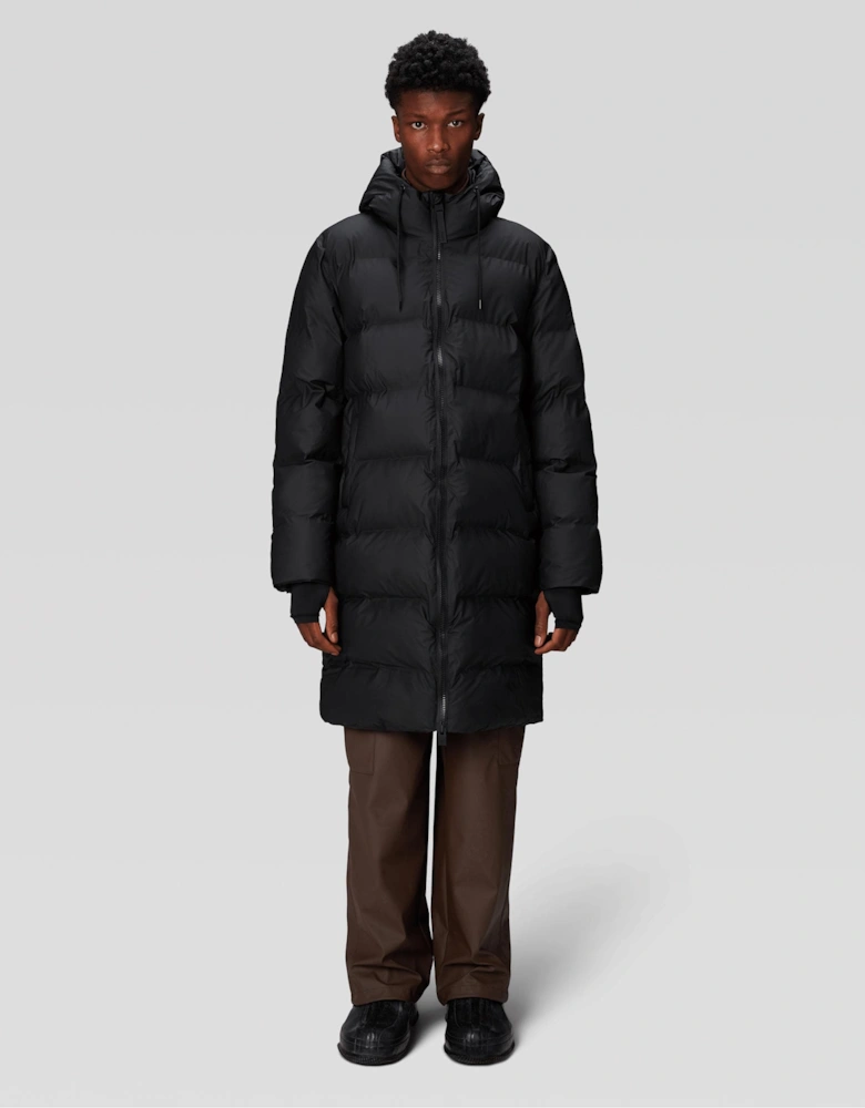 Alta Long Unisex Puffer Jacket - 01 Black