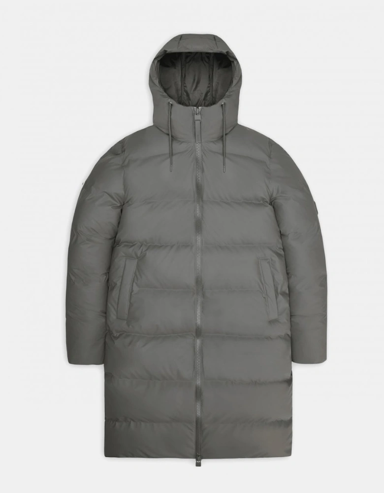 Alta Long Unisex Puffer Jacket - 13 Grey