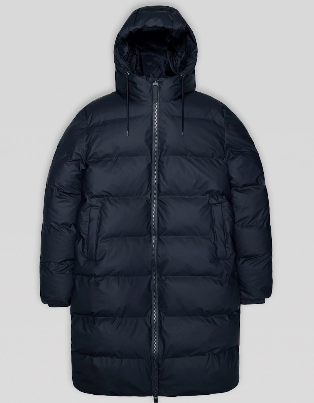 Alta Long Unisex Puffer Jacket - 47 Navy