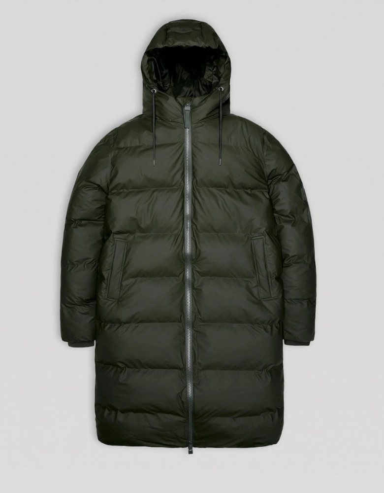 Alta Long Unisex Puffer Jacket - 03 Green
