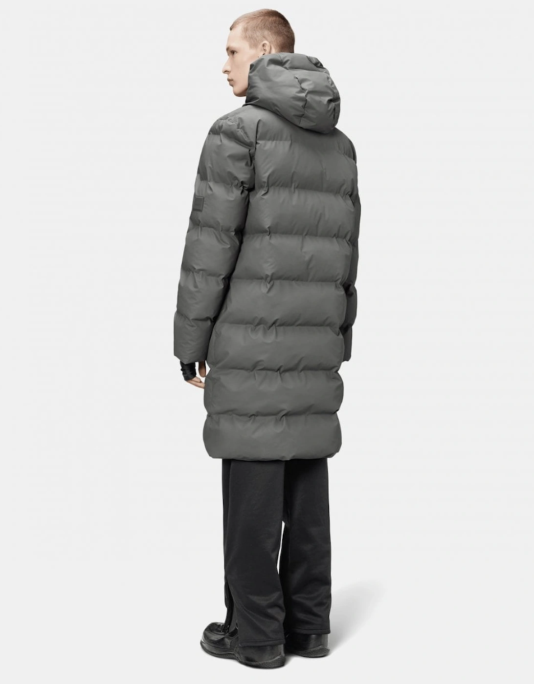 Alta Long Unisex Puffer Jacket - 13 Grey