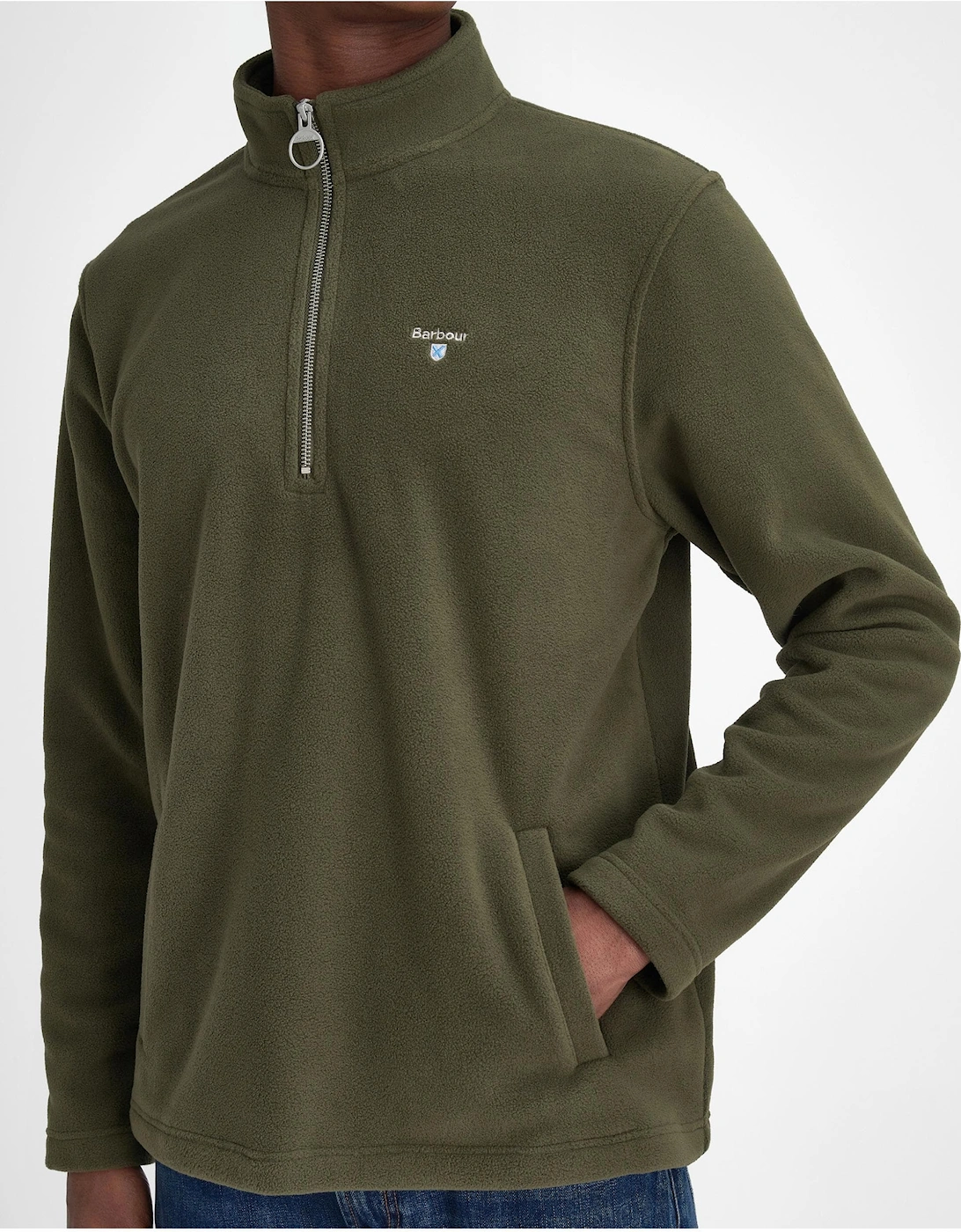 Essentials Mens Half Zip Fleece