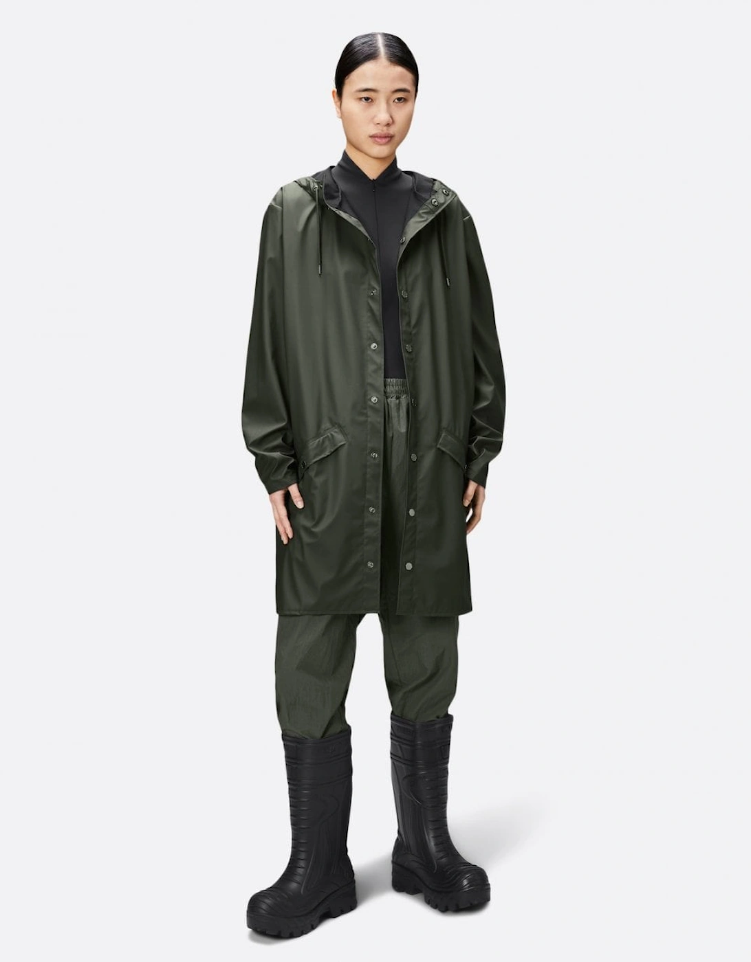 Long Unisex Jacket - 03 Green