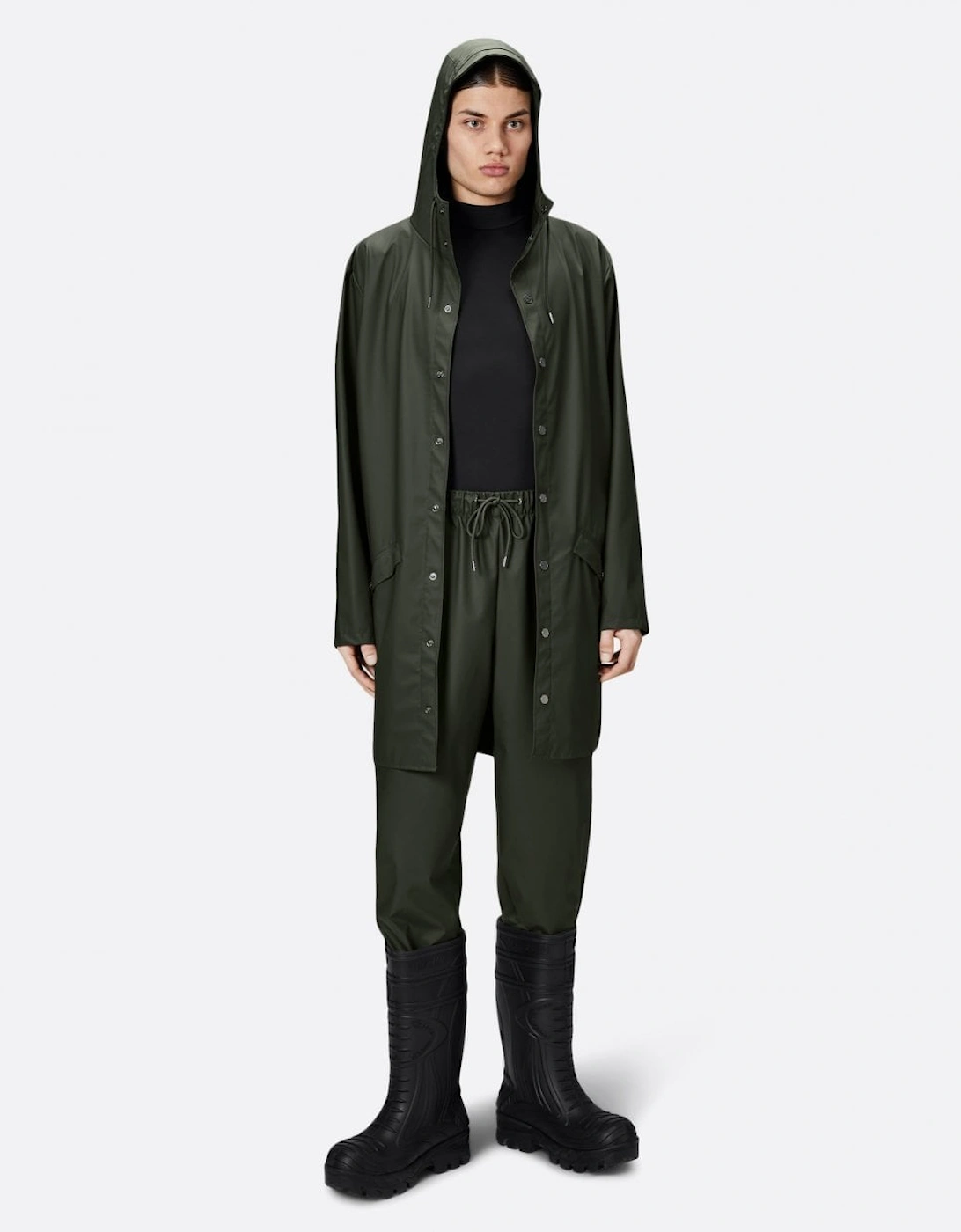 Long Unisex Jacket - 03 Green