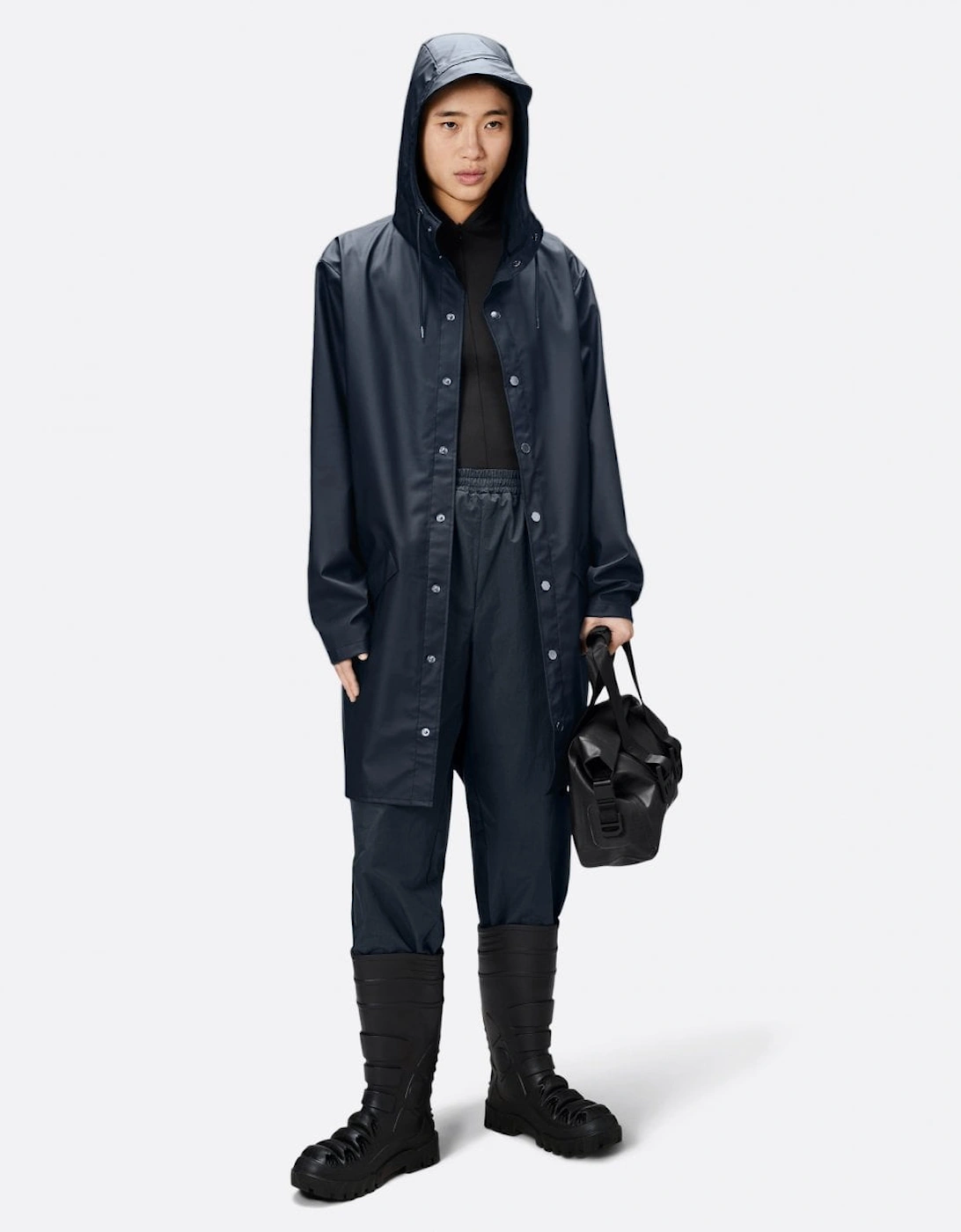 Long Unisex Jacket - 47 Navy