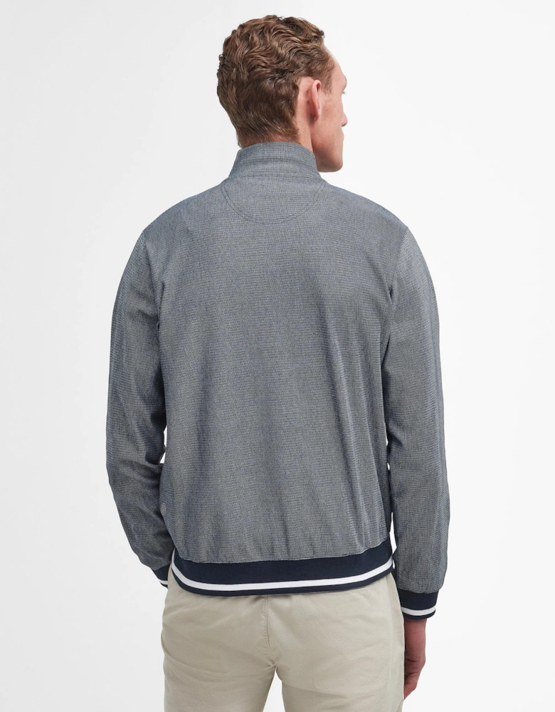Houndwood Mens Tailored Half Zip Sweatshirt