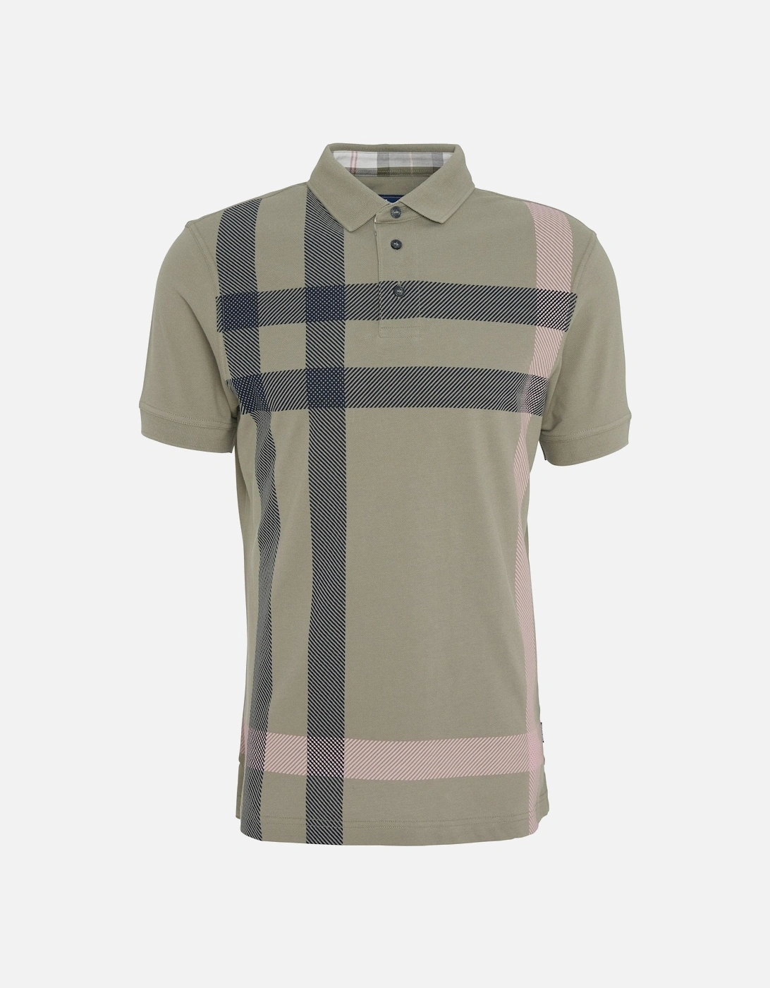 Blaine Tartan Mens Tailored Polo