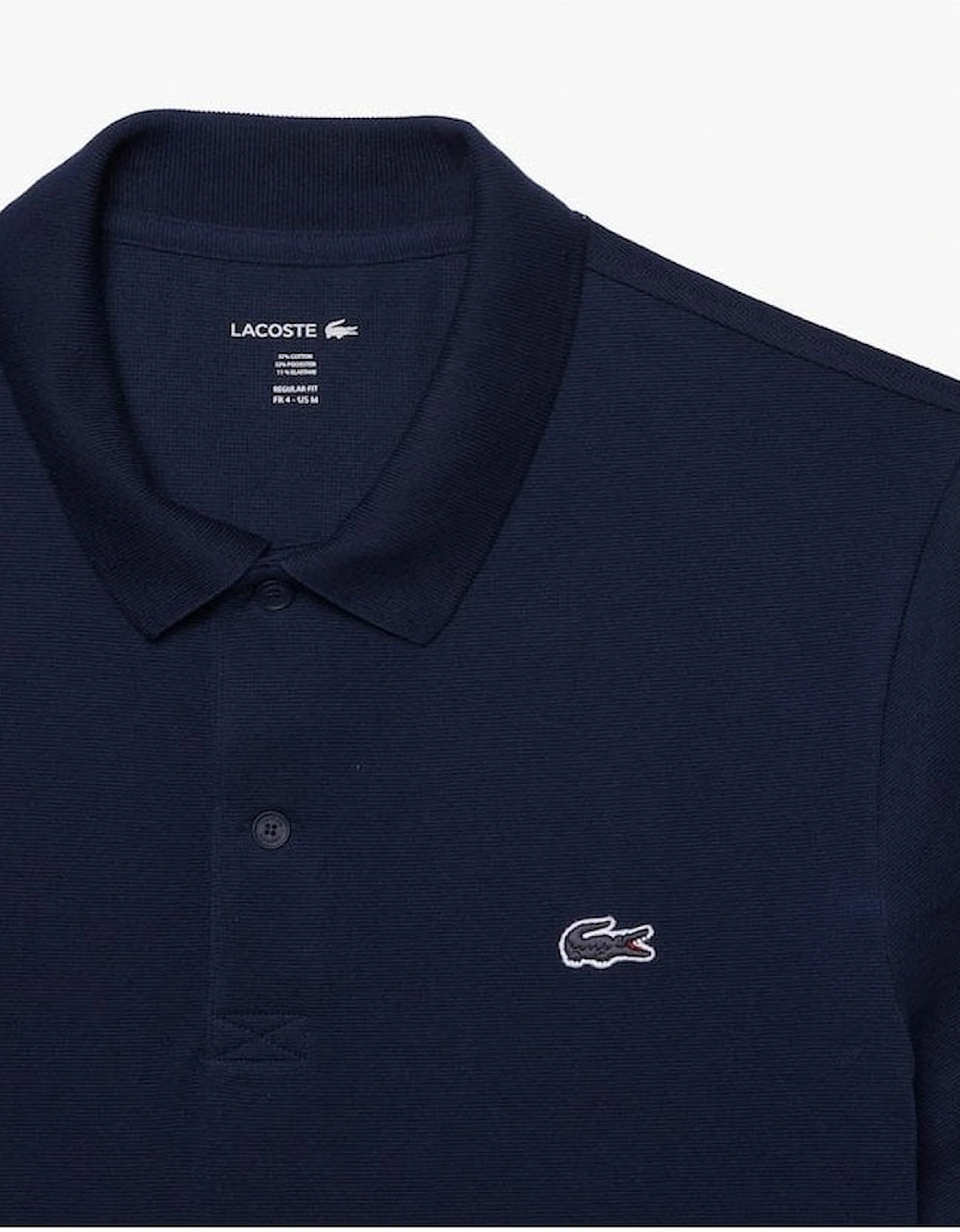 Short Sleeved Mens Polo Shirt - Navy Blue 166