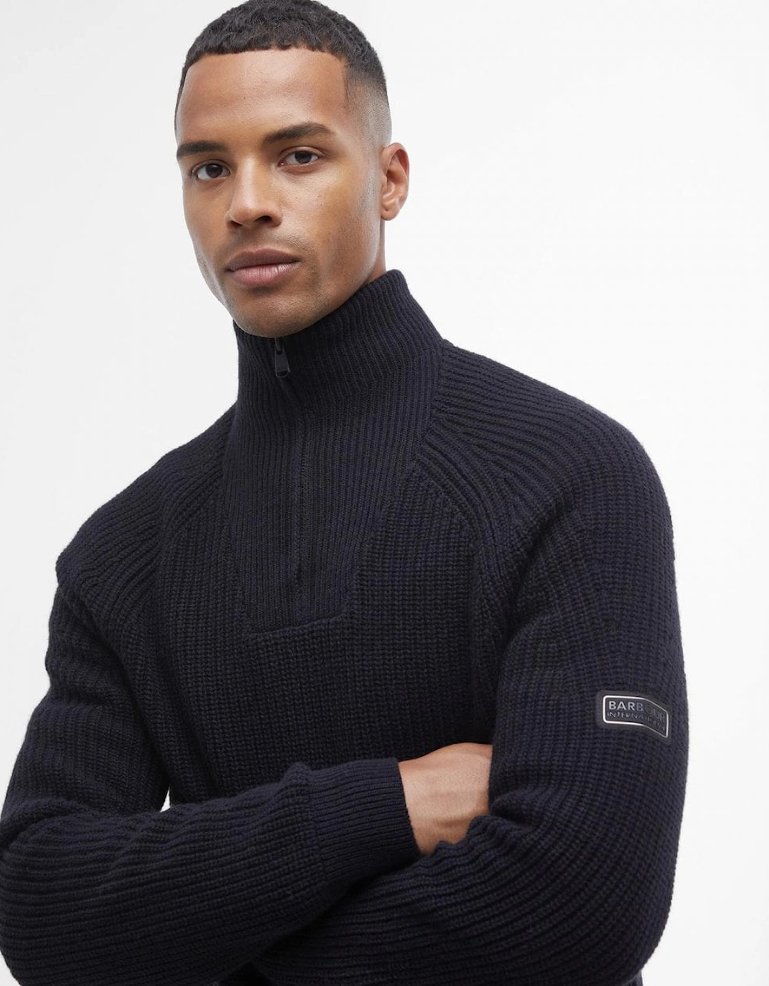 Chester Mens Funnel Neck Jumper
