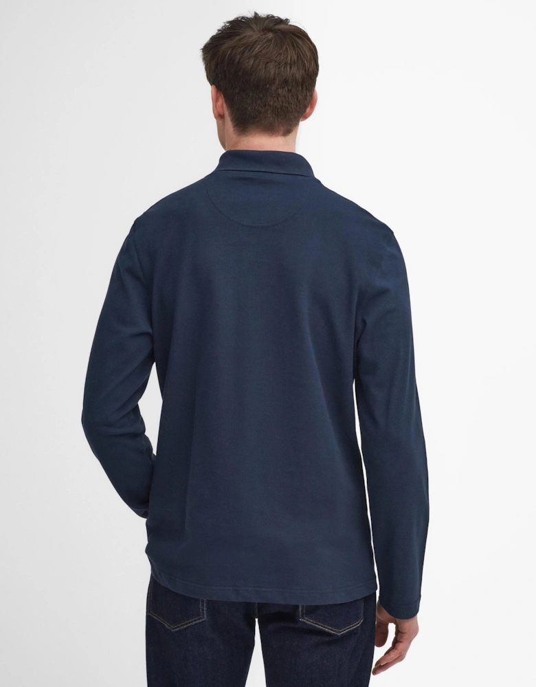 Original Sports Mens Tailored Long Sleeve Polo Shirt