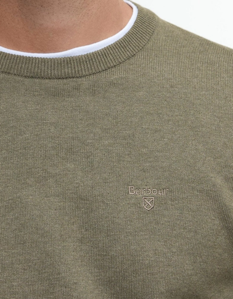Pima Cotton Mens Crew Sweatshirt