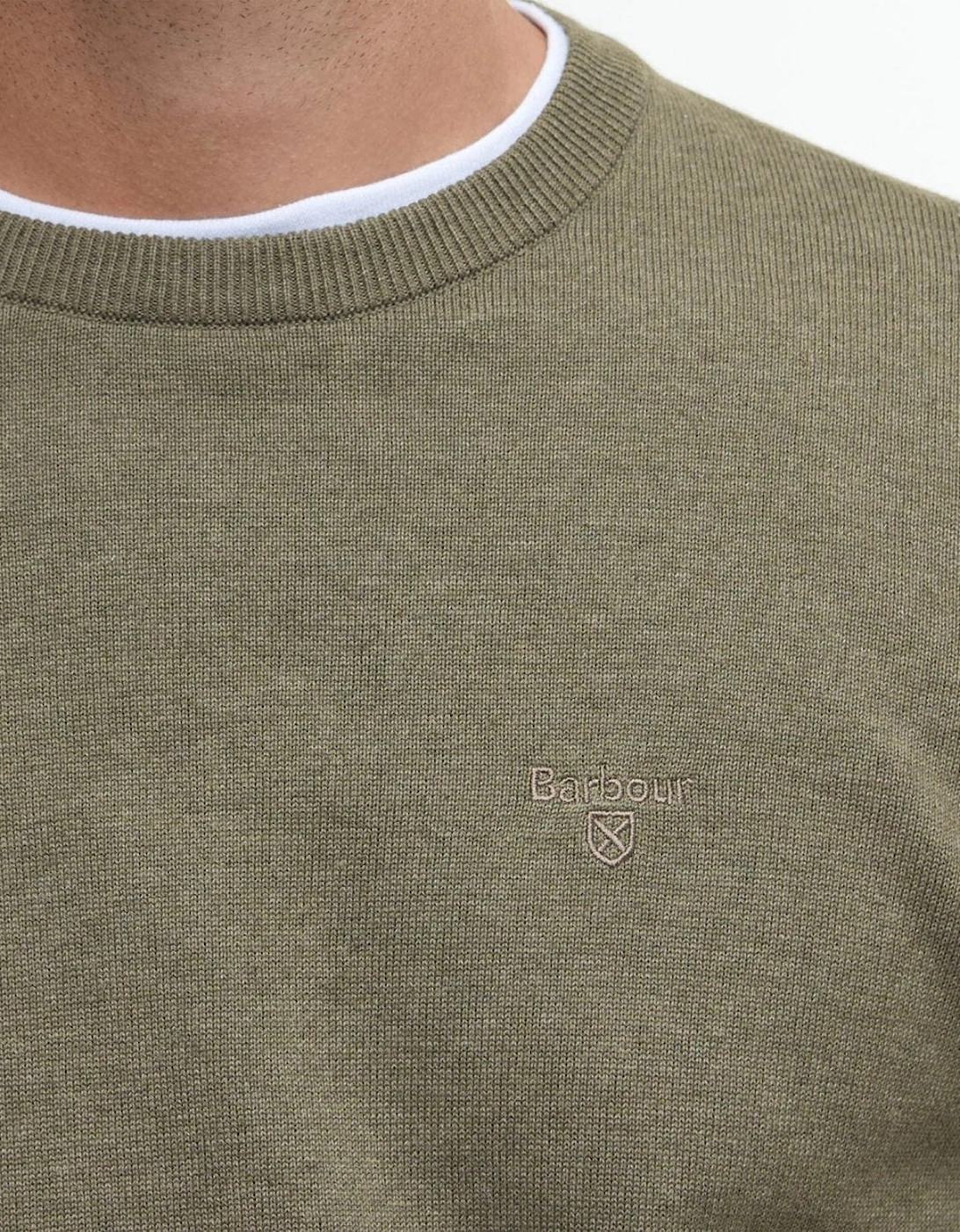 Pima Cotton Mens Crew Sweatshirt