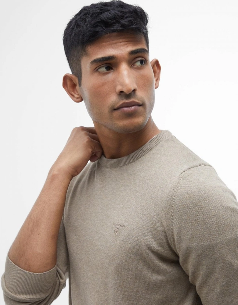 Pima Cotton Mens Crew Sweatshirt