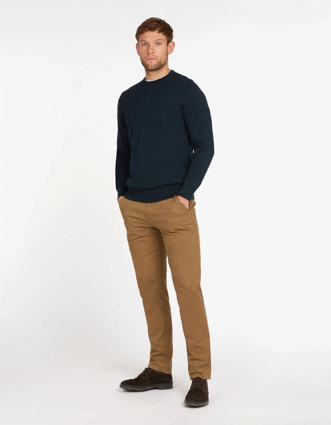 Pima Cotton Mens Crew Sweatshirt