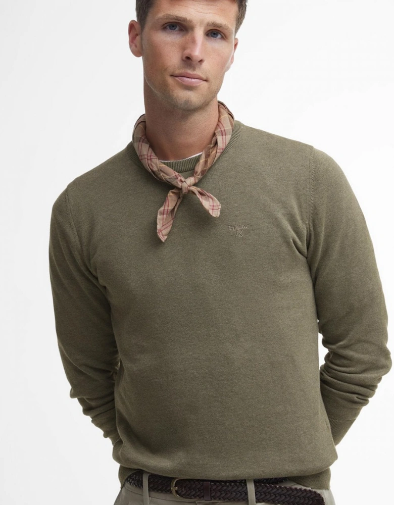 Pima Cotton Mens Crew Sweatshirt