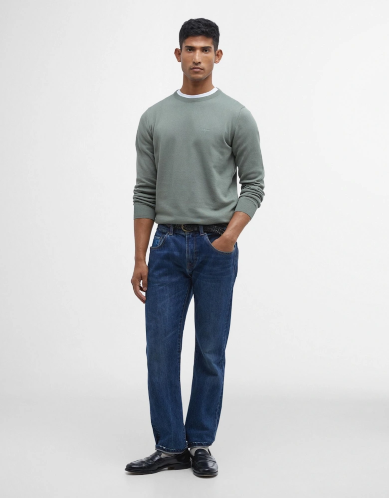 Pima Cotton Mens Crew Sweatshirt