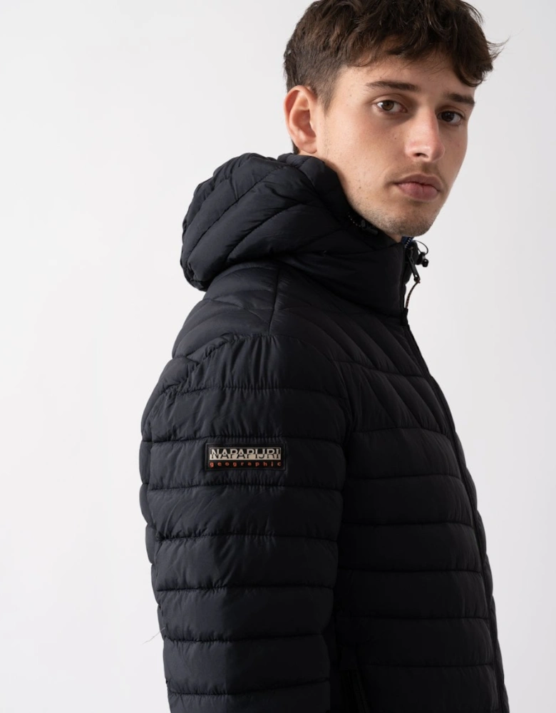 A-Lapaz Mens Hooded Puffer Jacket