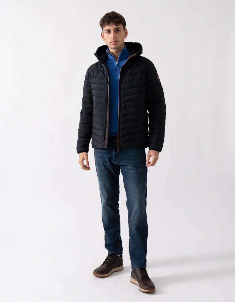 A-Lapaz Mens Hooded Puffer Jacket
