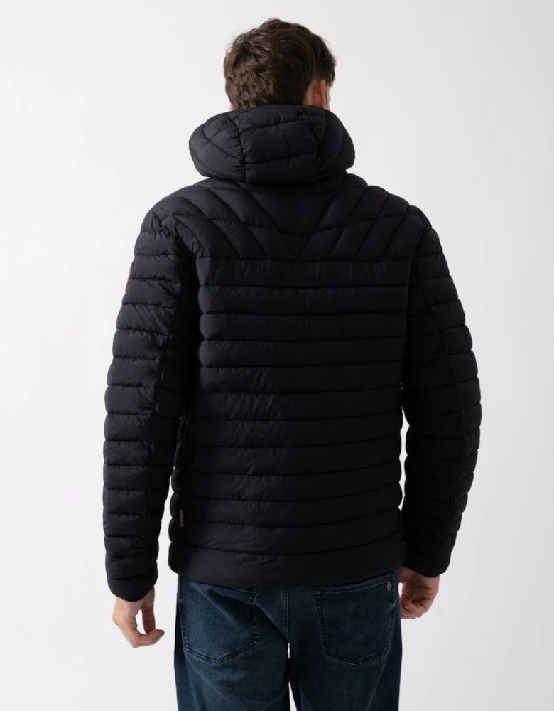 A-Lapaz Mens Hooded Puffer Jacket