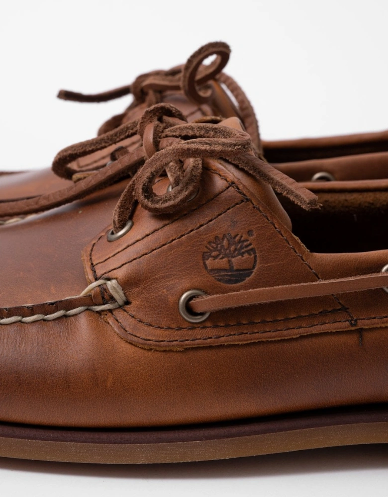 Timberland Mens Classic 2-Eye Boat Shoe - Sahara