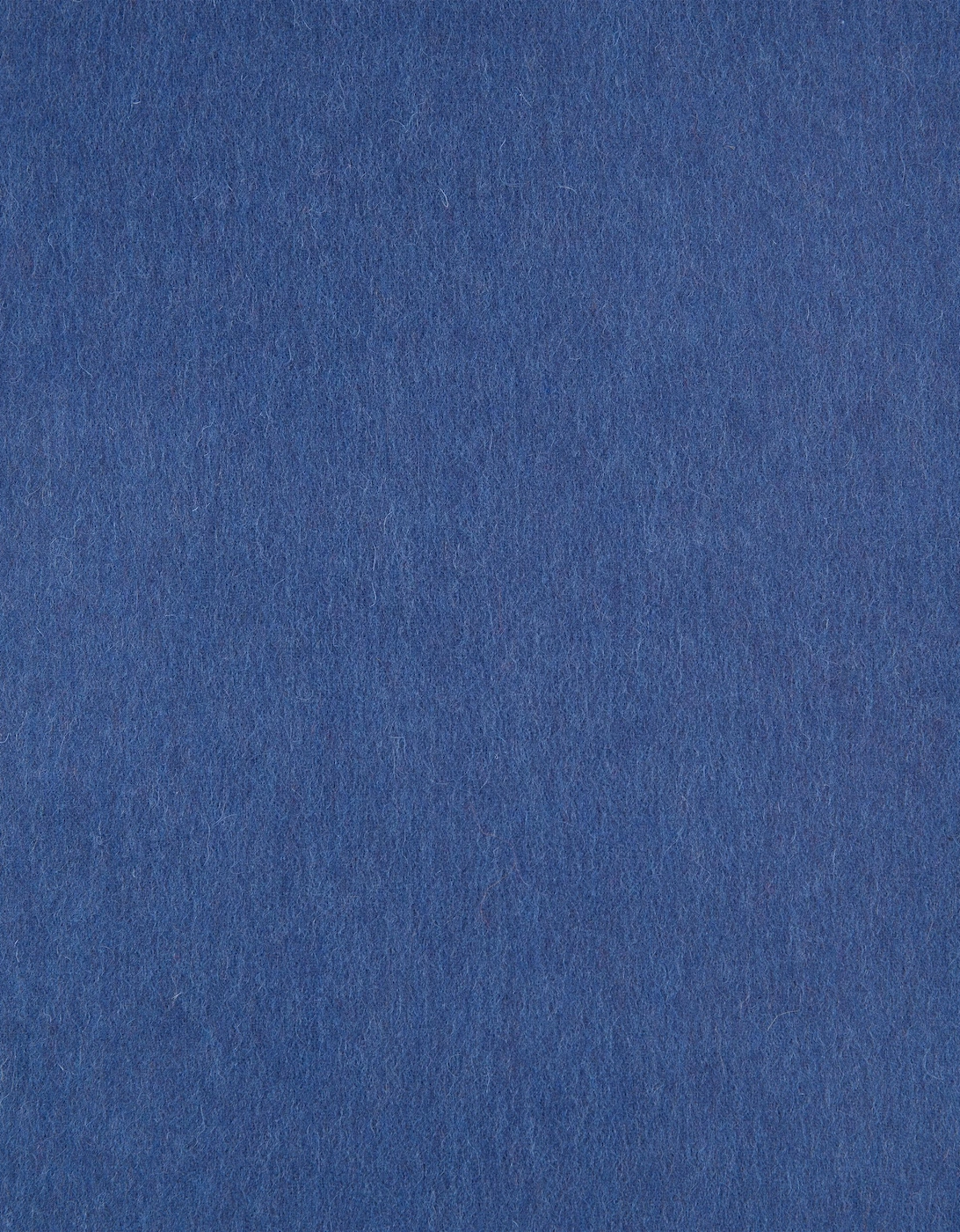 Unisex Plain Lambswool Scarf - True Navy