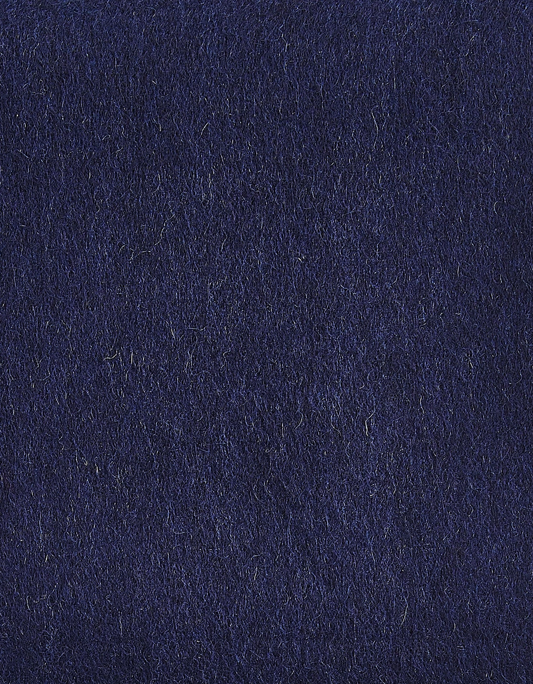 Unisex Plain Lambswool Scarf - Navy