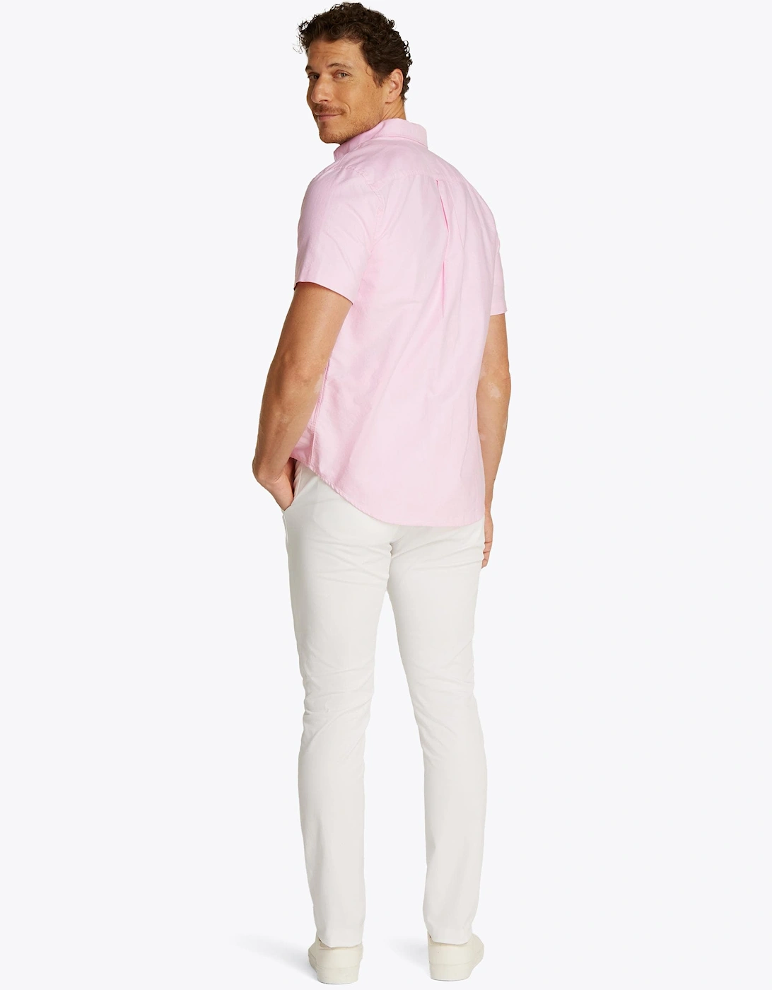 Heritage Oxford Shot Sleeve Mens Shirt