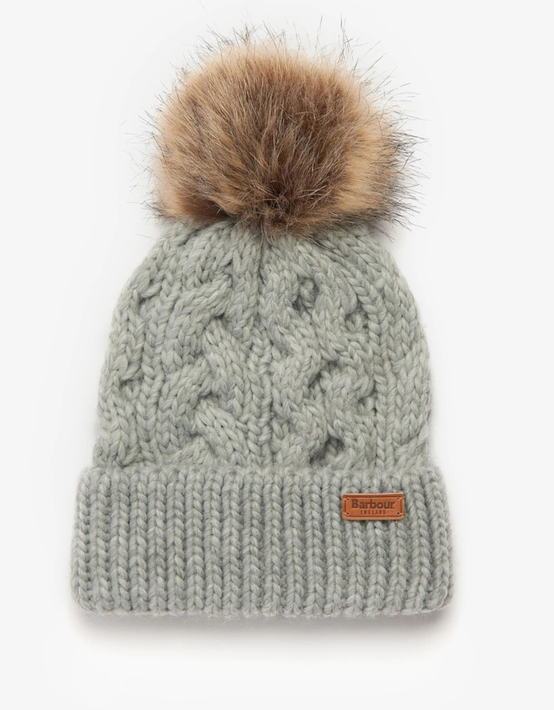 Penshaw Womens Beanie/Scarf - Grey