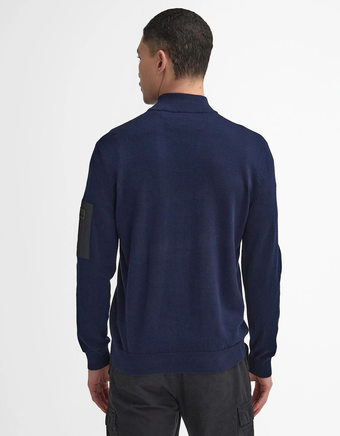 Blades Mens Cotton Half Zip Jumper