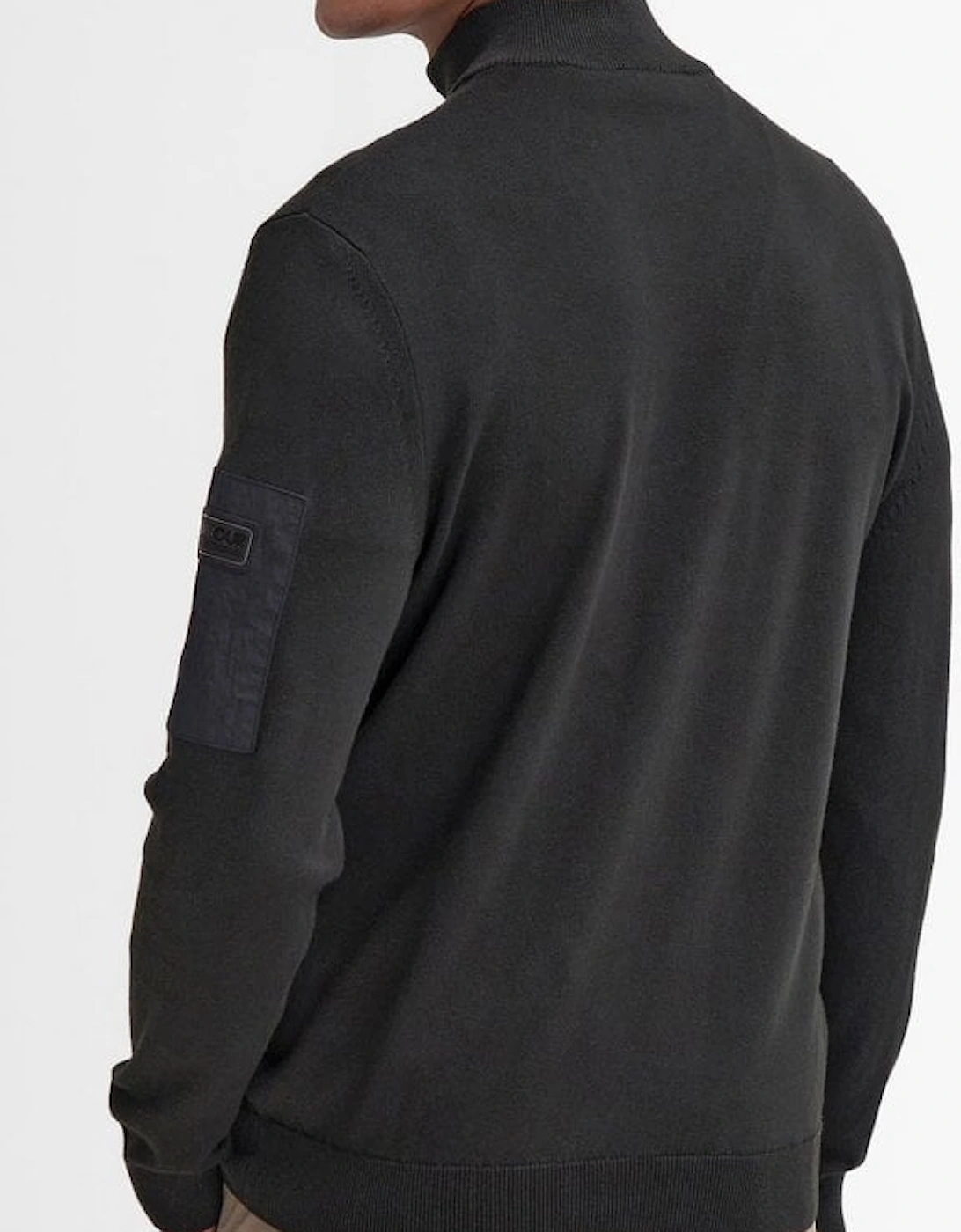 Blades Mens Cotton Half Zip Jumper