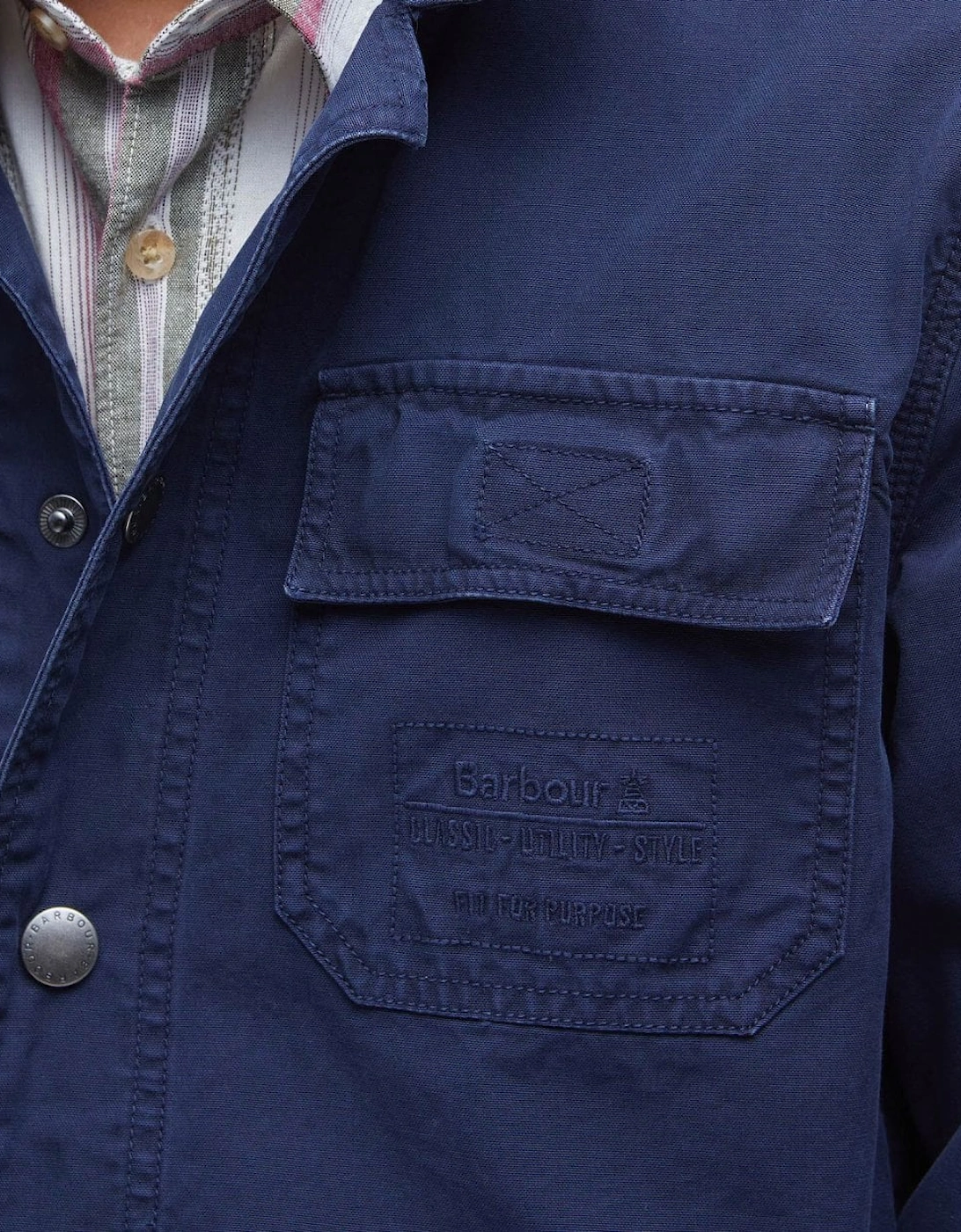 Grindle Cargo Mens Relaxed Overshirt