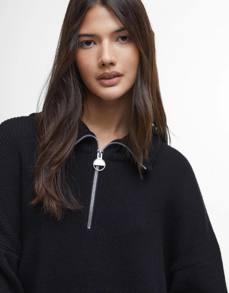 Franchesca Womens Half Zip Jumper