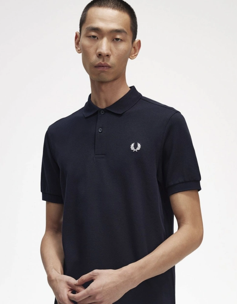 Mens Plain Signature Polo Shirt NOS