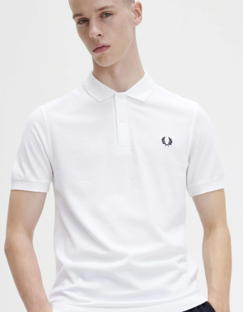Mens Plain Signature Polo Shirt NOS