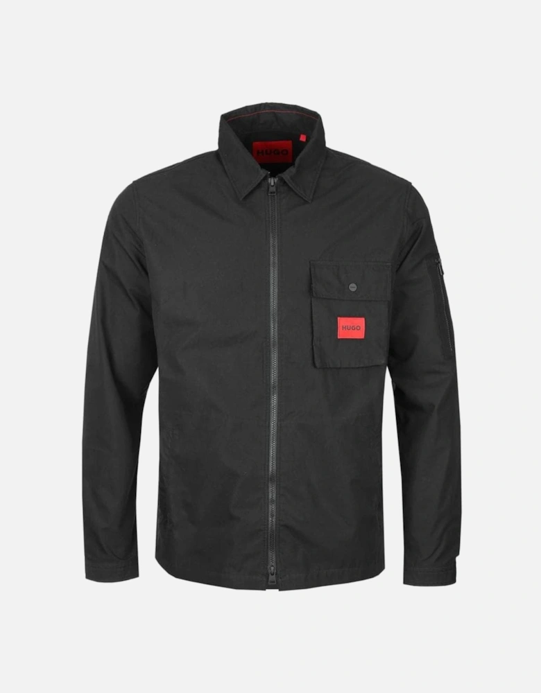 HUGO Emmond Mens Zip Overshirt