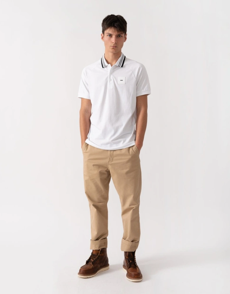 BOSS Green Paddy Rib Mens Polo Shirt