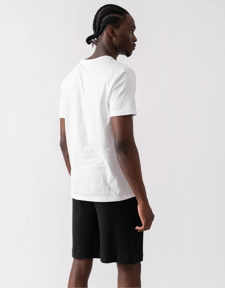 3 Pack Mens T-Shirts - White/White/White