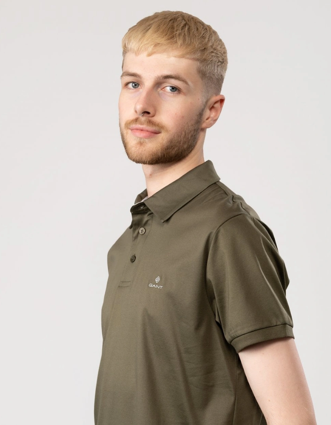 Mens Mercerized Jersey Short Sleeve Rugger