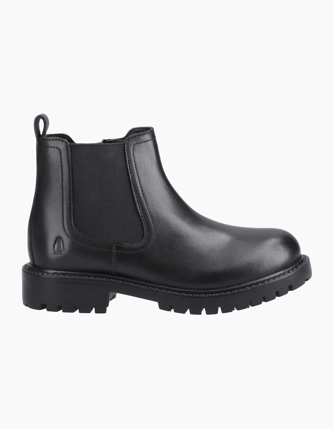 Hush Puppies Girl's Ariella Senior Girls Chelsea Boots - Black - Size: 6 (older)