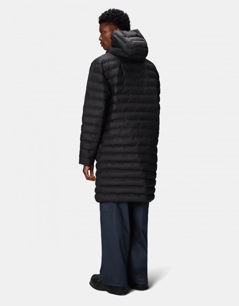 Lohja Longer Puffer Jacket - 01 Black
