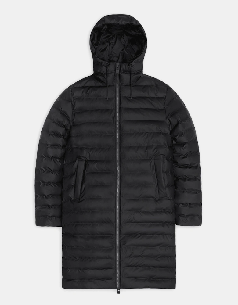Lohja Longer Puffer Jacket - 01 Black