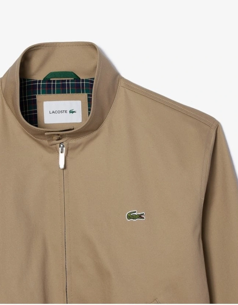 Mens Showerproof Cotton Twill Harrington Jacket